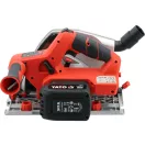 YATO Fierăstrău pendular 18 V (cu acumulator 4 Ah și șină de ghidare)
