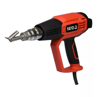 Suflantă de aer cald YATO cu accesorii 50 - 600 °C 2000 W