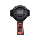 Suflantă de aer cald YATO cu accesorii cu afișaj LCD 50 - 650 °C 1600 W