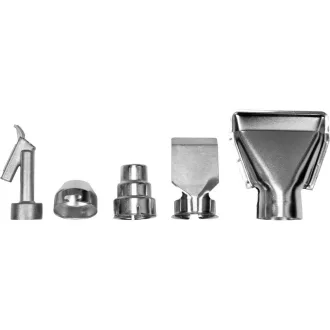   Suflantă de aer cald YATO cu accesorii cu afișaj LCD 50 - 650 °C 1600 W