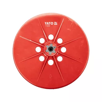  YATO Suport disc abraziv cu fixare velcro pentru mașina de șlefuit pereți 225 mm