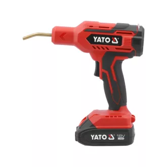   YATO Sudor de plastic cu acumulator 18V (1 x 2,0 Ah acumulator + încărcător)