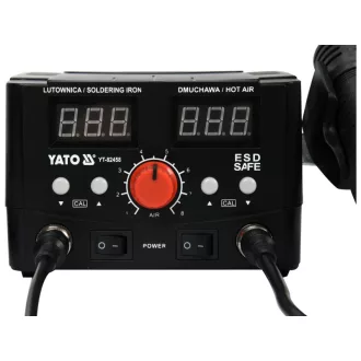 Stație de lipit și aer cald YATO 2 în 1 75 - 750 W
