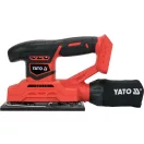 Slefuit cu vibratie YATO 90 x 187 mm 18 V Li-Ion (fara baterie + incarcator)