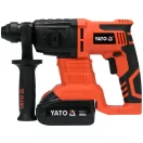 Ciocan combinat YATO fără fir SDS-Plus 2.0 J 18 V Li-Ion (1 x baterie de 3,0 Ah + încărcător)
