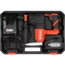 YATO Ciocan combinat SDS-Plus fără perii, 18 V (4 Ah acumulator + încărcător)