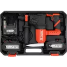 YATO Ciocan combinat SDS-Plus fără perii, 18 V (2 x 4 Ah acumulator + încărcător)