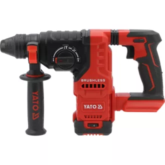   YATO Ciocan rotopercutor cu acumulator, fără perii, SDS-plus, 18 V (fără acumulator și încărcător)