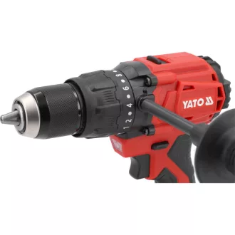   YATO Surubelniță cu percuție cu acumulator 120 Nm fără perii de carbon 18 V (fără acumulator și încărcător)