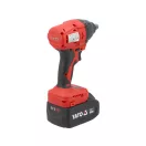 YATO Șurubelnică cu impact cu acumulator 1/2" 350 Nm fără perii 18 V (2 x acumulatori 4,0 Ah + încărcător)
