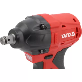   YATO Șurubelnic cu impact pe baterie 1/2" 350 Nm fără perii de carbon 18 V (fără baterie și încărcător)