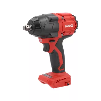   YATO Mașină de înșurubat cu percuție pe acumulator 1/2" 850 Nm fără perii de carbon 18 V (fără acumulator și încărcător)