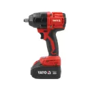 YATO Mașină de înșurubat cu impact pe acumulator 1/2" 800 Nm fără perii de carbon 18 V (2 x 4,0 Ah + încărcător)