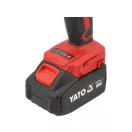 YATO Mașină de înșurubat cu impact pe acumulator 1/2" 800 Nm fără perii de carbon 18 V (2 x 4,0 Ah + încărcător)