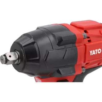   YATO Mașină de înșurubat cu percuție pe acumulator 1/2" 850 Nm fără perii de carbon 18 V (fără acumulator și încărcător)
