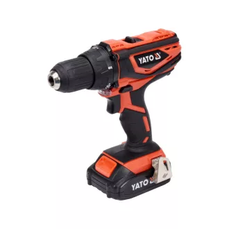   Burghiu șurub YATO cu acumulator 40 Nm 18 V Li-Ion (1 x baterie de 2,0 Ah + încărcător)