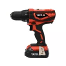Burghiu șurub YATO cu acumulator 40 Nm 18 V Li-Ion (1 x baterie de 2,0 Ah + încărcător)