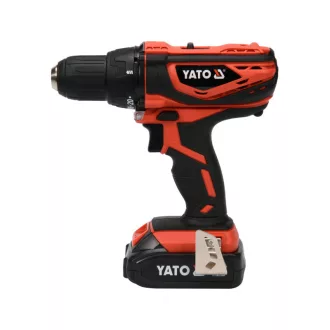   Burghiu șurub YATO cu acumulator 40 Nm 18 V Li-Ion (1 x baterie de 2,0 Ah + încărcător)