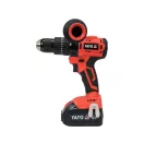 YATO Bormașină cu impact fără perii 75 Nm 18 V (2 x 3,0 Ah acumulator + încărcător)