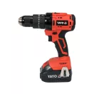 YATO Bormașină cu impact fără perii 75 Nm 18 V (2 x 3,0 Ah acumulator + încărcător)