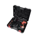 YATO Bormașină cu impact fără perii 75 Nm 18 V (2 x 3,0 Ah acumulator + încărcător)