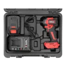 YATO Șurubelnic cu impact pe baterie 1/4" 230 Nm fără perii de carbon 18 V (1 x 4,0 Ah baterie + încărcător)