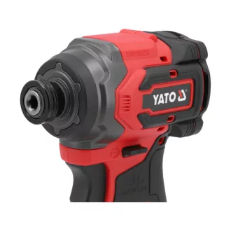   YATO Șurubelniță cu percuție cu baterie 1/4" 230 Nm fără perii 18 V (fără baterie și încărcător)