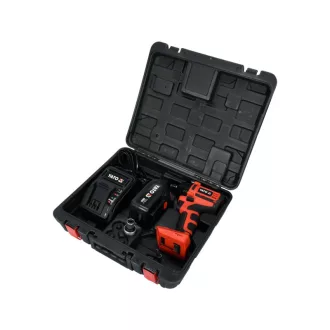   YATO Șurubelniță cu impact fără perii 1/2" 250 Nm 18 V (1 x acumulator 3,0 Ah + încărcător)
