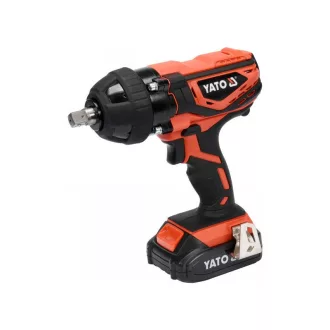   Driver cu impact YATO cu acumulator 1/2" 300 Nm 18 V Li-Ion (1 x baterie de 2,0 Ah + încărcător)
