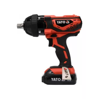   Driver cu impact YATO cu acumulator 1/2" 300 Nm 18 V Li-Ion (1 x baterie de 2,0 Ah + încărcător)