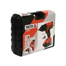 YATO Șurubelniță cu impact cu acumulator, 1/2", 700 Nm, fără perii de carbon, 18 V (1 x acumulator 3,0 Ah + încărcător)