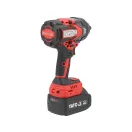 YATO Șurubelnică cu percuție cu baterie, 1/2", 1200 Nm, fără perii, 18 V (1 x 4,0 Ah baterie + încărcător)