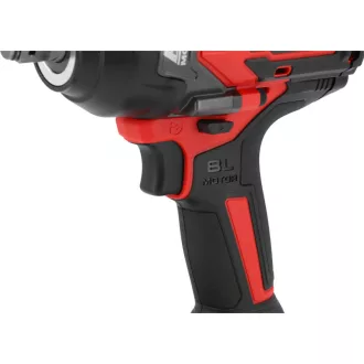   YATO Șurubelnică cu percuție cu baterie, 1/2", 1200 Nm, fără perii, 18 V (1 x 4,0 Ah baterie + încărcător)