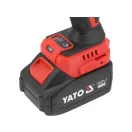 YATO Șurubelnică cu percuție cu baterie, 1/2", 1200 Nm, fără perii, 18 V (1 x 4,0 Ah baterie + încărcător)