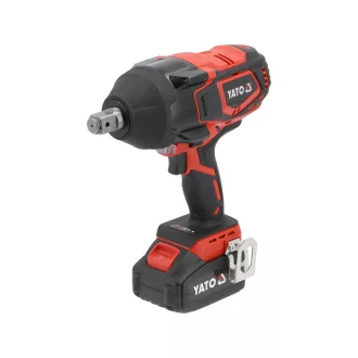   Driver cu impact YATO cu acumulator 3/4" 2000 Nm 18 V Li-Ion (1 x 4 Ah baterie + încărcător)