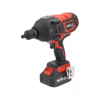   Driver cu impact YATO cu acumulator 3/4" 2000 Nm 18 V Li-Ion (1 x 4 Ah baterie + încărcător)