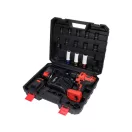 Set șofer cu impact YATO cu acumulator 21 piese 1/2" 700 Nm 18 V Li-Ion (2 x 3,0 Ah baterie și încărcător)