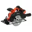 Ferăstrău circular fără fir YATO 165 mm 18 V Li-Ion (fără baterie + încărcător)