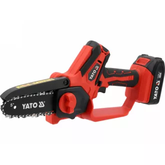   YATO Fierăstrău electric cu lanț pe acumulator 127 mm 5" 18 V (2 Ah acumulator + încărcător)