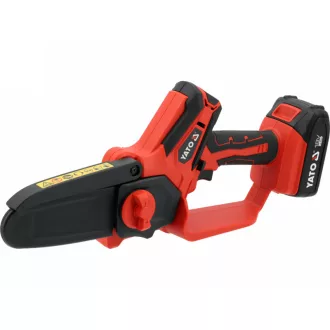   YATO Fierăstrău electric cu lanț pe acumulator 127 mm 5" 18 V (2 Ah acumulator + încărcător)