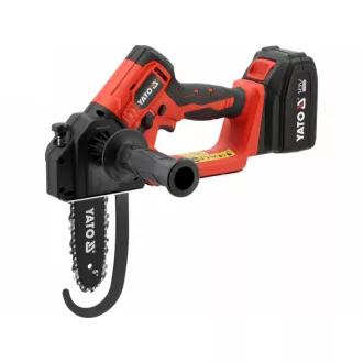   YATO Drujbă pentru dulgheri fără perii de carbon 127 mm 5" 18 V (cu acumulator 4 Ah + încărcător)