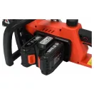 Motoferăstrău YATO fără fir 350 mm 2 x 18 V (2 x 2,0 Ah baterie + încărcător)