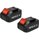 Motoferăstrău YATO fără fir 16" 2 x 18 V (2 x 4,0 Ah baterie + încărcător)
