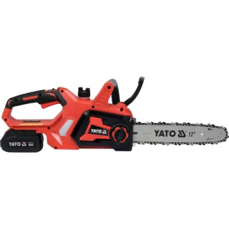   Motoferăstrău YATO fără fir 305 mm 18 V (1 x baterie de 4,0 Ah + încărcător)