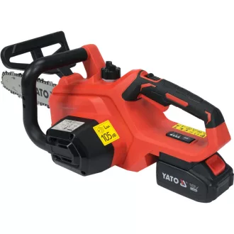   Motoferăstrău YATO fără fir 305 mm 18 V (1 x baterie de 4,0 Ah + încărcător)