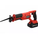 YATO Fierăstrău sabie fără perii de carbon 18 V (1 x acumulator 4 Ah + încărcător)