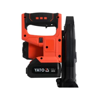   YATO Dispozitiv de tăiat cu laser cu acumulator 185 mm 18 V Li-Ion (1 x baterie de 4,0 Ah + încărcător)