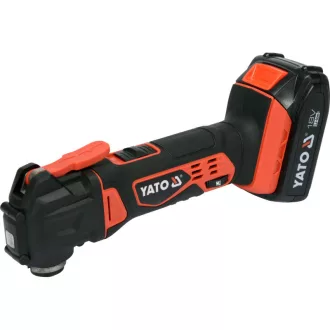   YATO Mașină multifuncțională fără fir 18 V Li-Ion (1 x 2,0 Ah baterie + încărcător)