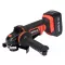 Polizor unghiular YATO fără fir 125 mm 18 V Li-Ion (2 x 3,0 Ah baterie + încărcător)