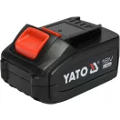 Set de șlefuit cu acumulator YATO 18 V (1 x baterie de 4,0 Ah + încărcător) (polizor drept și unghiular)